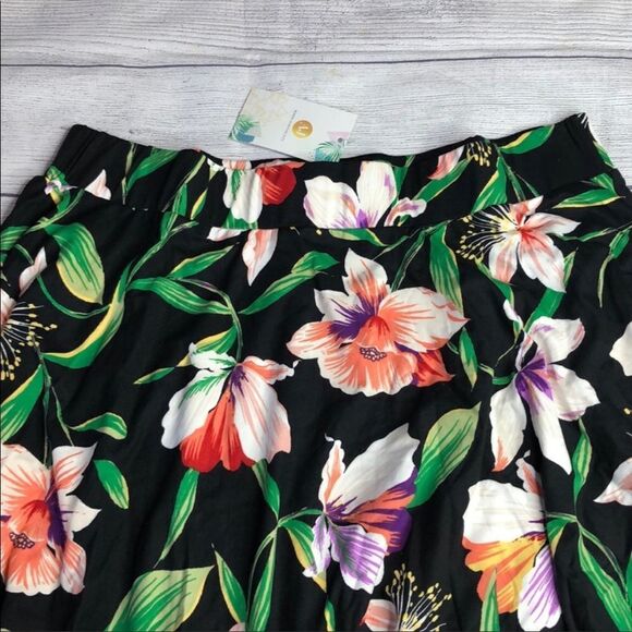 Amelia James Savannah Floral Skirt With Pockets Size 3XL NWT - Picture 3 of 7